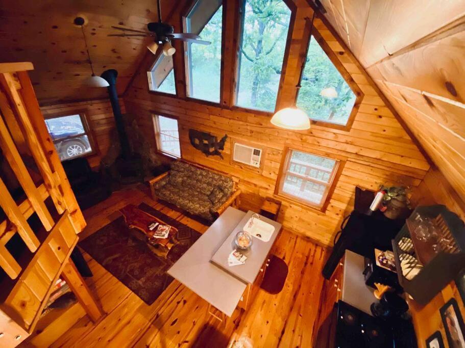 The Loft At Bear Mountain Log Cabins Eureka Springs Dış mekan fotoğraf